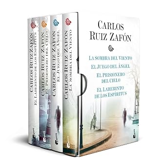 Estuche Tetralog a La Sombra del Viento 1 Biblioteca Carlos Ruiz Zaf n