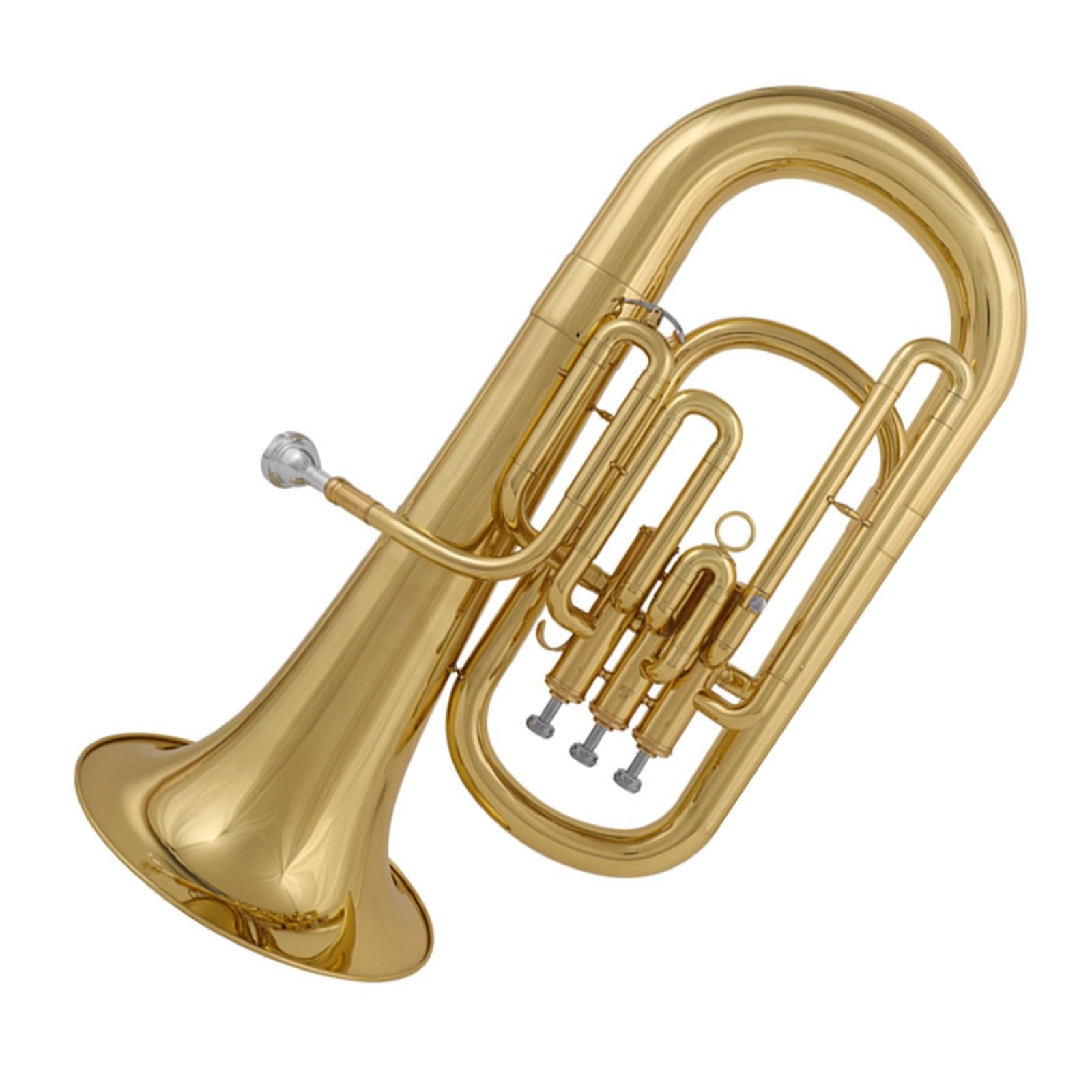 Eufonium Instrumenty Muzyczne Profesjonalne Instrumenty Muzyczne Z Mosiądzu Euphonium Bb Tone Początkujący Dorośli Ćwiczą Grę
