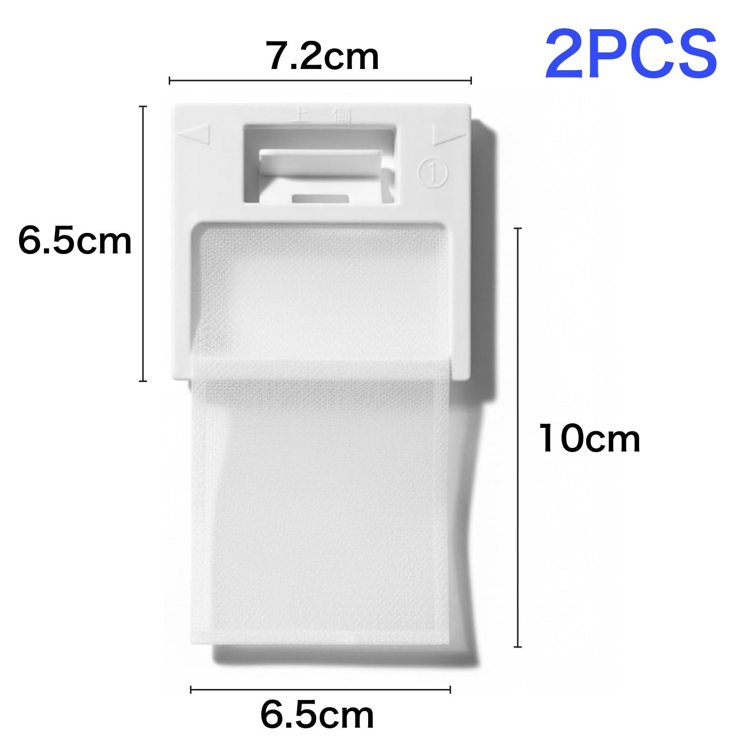 東芝洗濯機用 糸くずフィルター 対応機種: AW-80VC/AW-70VC/AW-80DC/AW-70DC/AW-60SDC/AW-80VB/AW-70VB/AW-80VA/AW-70VA/AW-80DB/AW-70DB/AW-E480V/AW-80VE/AW-70VAV7/AW-80VAV7 他多数 ごみ取りネット 交換用 (2個入り) - 3