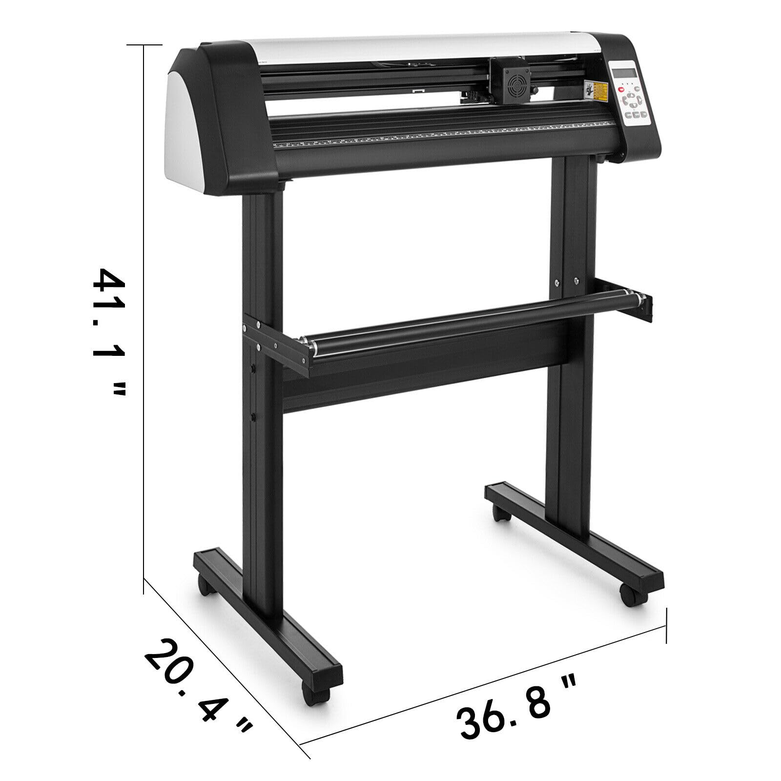 28 Zoll 720 mm Vinyl-Plotter-Schneidemaschine Vinly Sign Pattern Cutting Plotter Graph Bundle Kit Signmaster Software