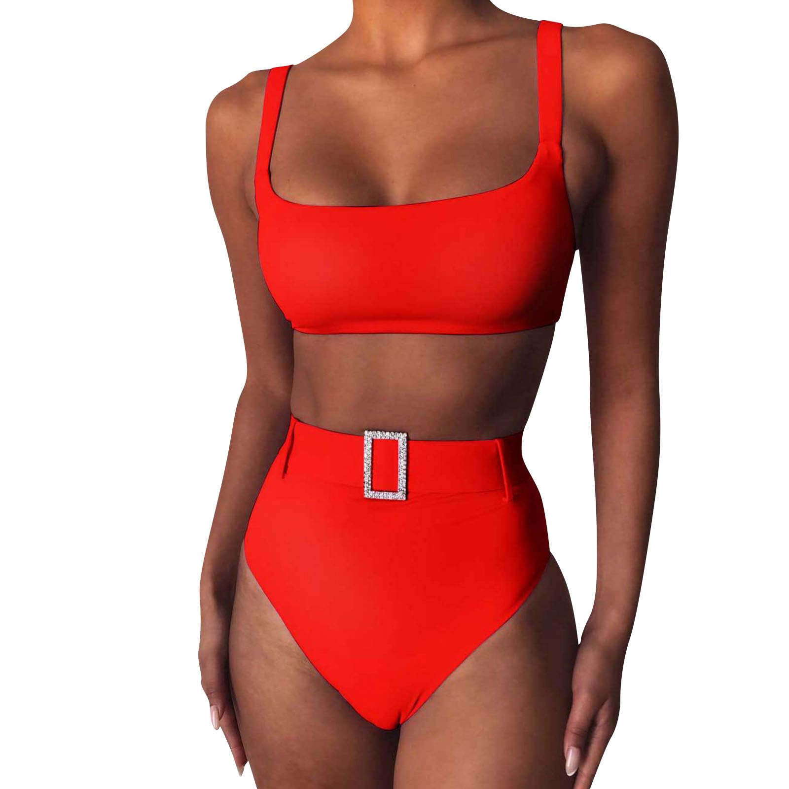 Bikini cómodo y reductor de mujer para natación deportiva 7