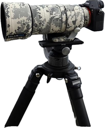 ROLANPRO Funda protectora de lente de camuflaje para Sony FE 2.756-7.874 in F2.8 GM OSS II, resistente al agua # UCP