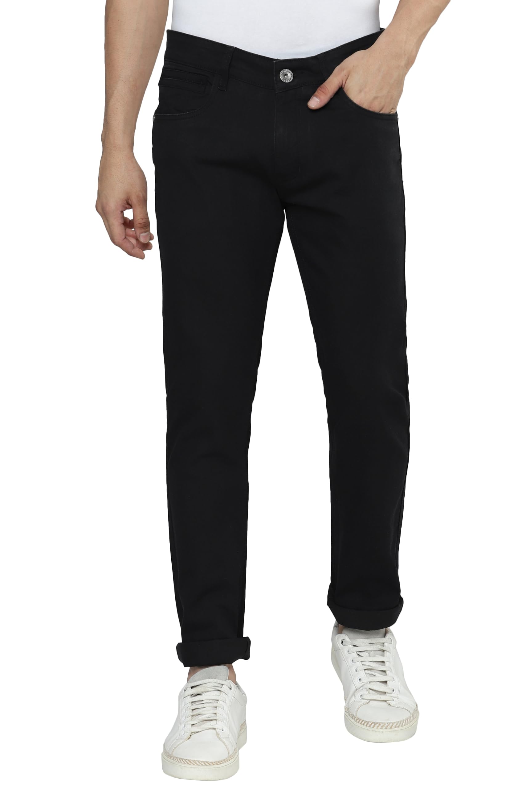 Black Denim Jeans-image-0