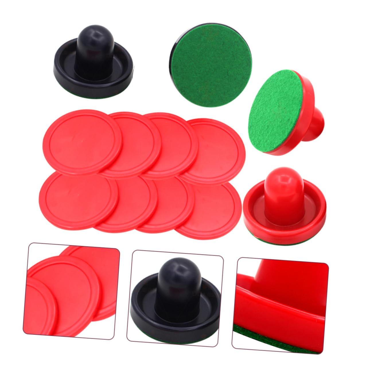 ifundom Accessori per Hockey Dischi e Pusher Tavolo per Materiale e Resistente