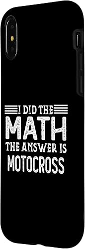 Miniatura 8 de iPhone 12 mini The Answer Is Motocross Funny Math Teacher Student Case