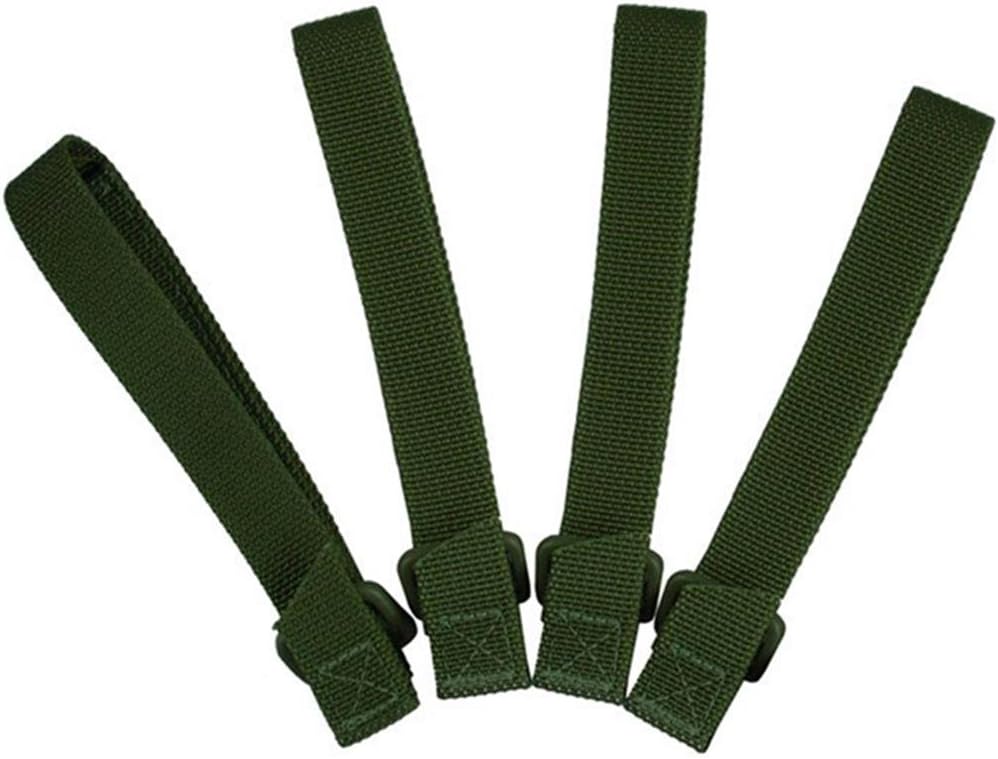 Maxpedition 5-Inch TacTie - Pack Of 4 Green
