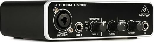 BEHRINGER audio interface (UMC22)