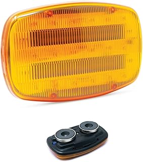 Pro LED MS35A Battery Powered Magnet Mounted Two Function Flashing Amber LED Light