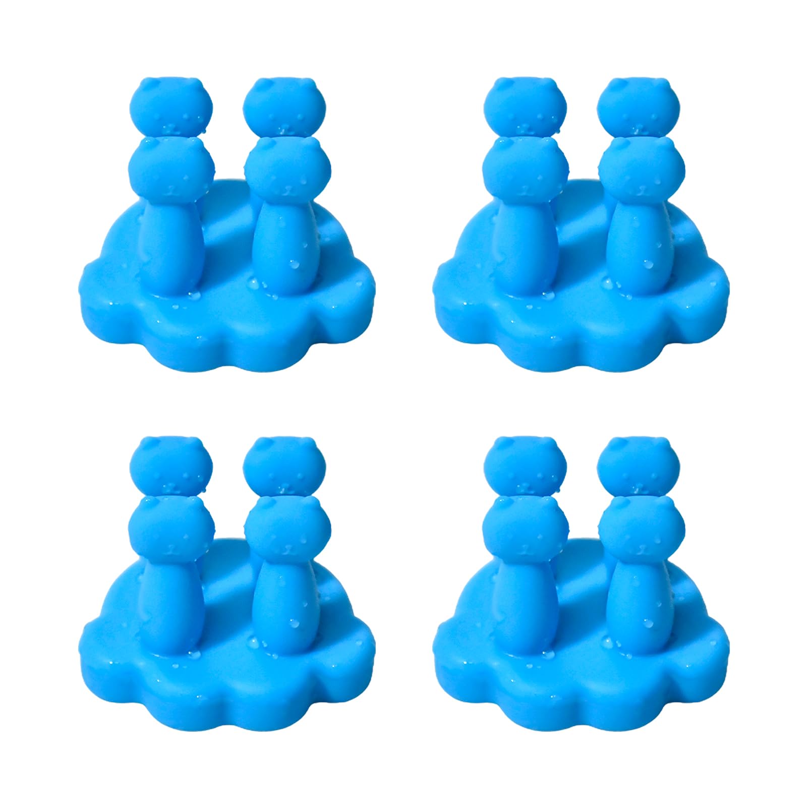 Tsophreniq 4pcs Multipurpose Sticky Hooks Keep Your Space Neat with These Easy-to-Install Hooks Practical Holder