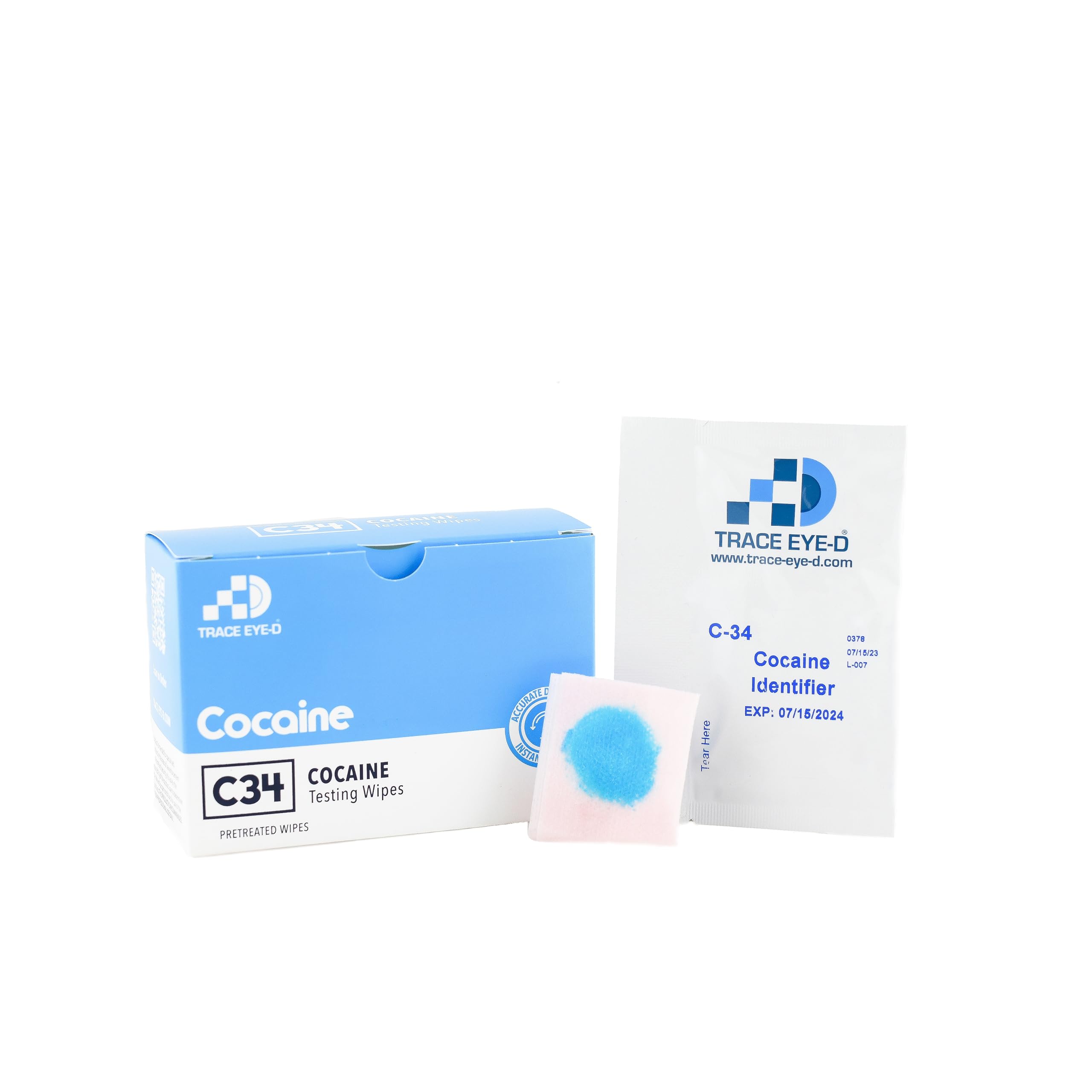 Cocaine Detection Wipe - Instant Test for Detecting Drug