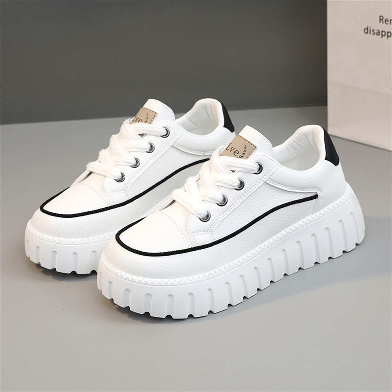 Nuevas Sneakers Mujer Moda Casual Chunky Zapatillas De Deporte Aumentar La Altura Zapatillas De Deporte para Los Estudiantes A Usar Zapatillas para Correr Al Aire Libre