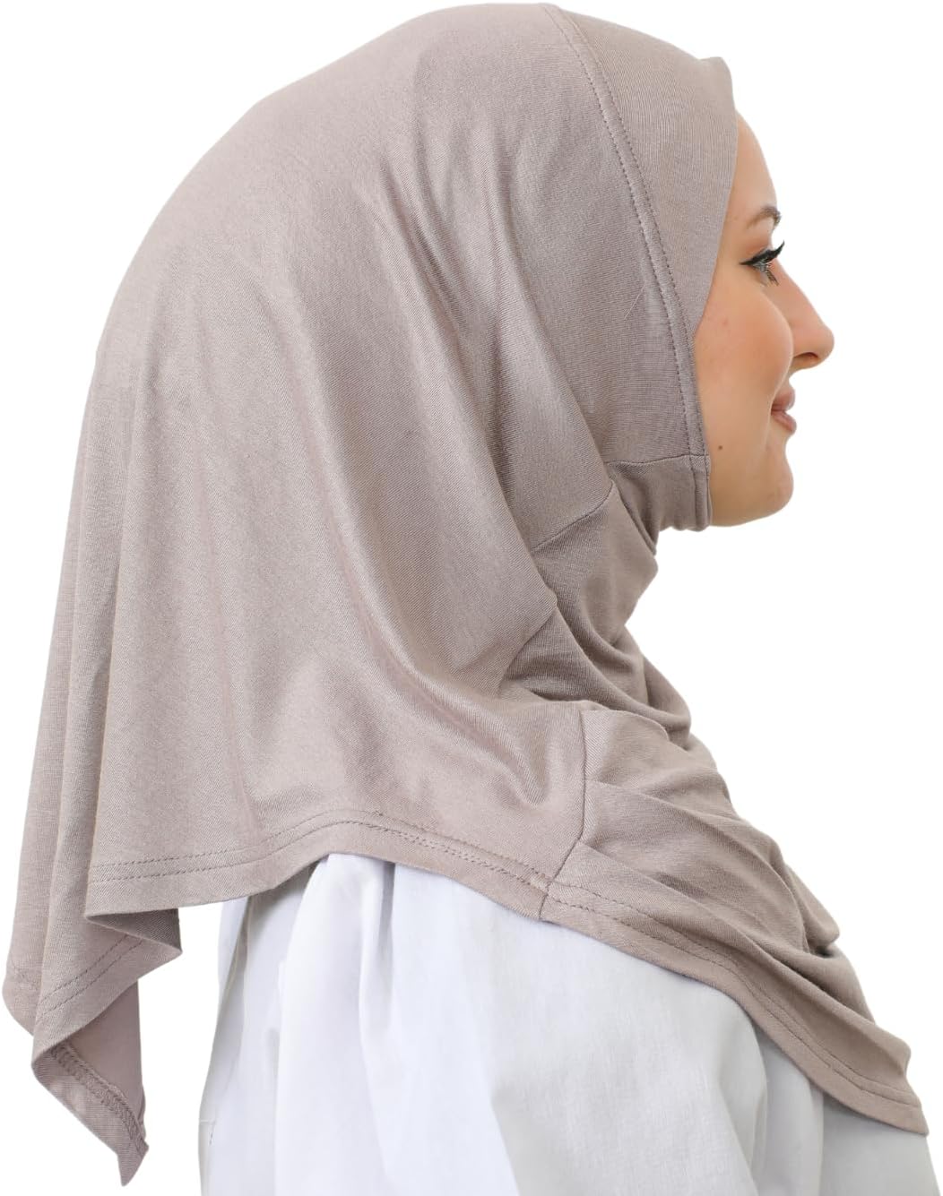 Prien Plain Ready To Wear Hijab for Women, Muslim Instant Turbans, Soft Jersey Scarf, Islamic Clothes, Long Hijabs, Abaya - Image 5