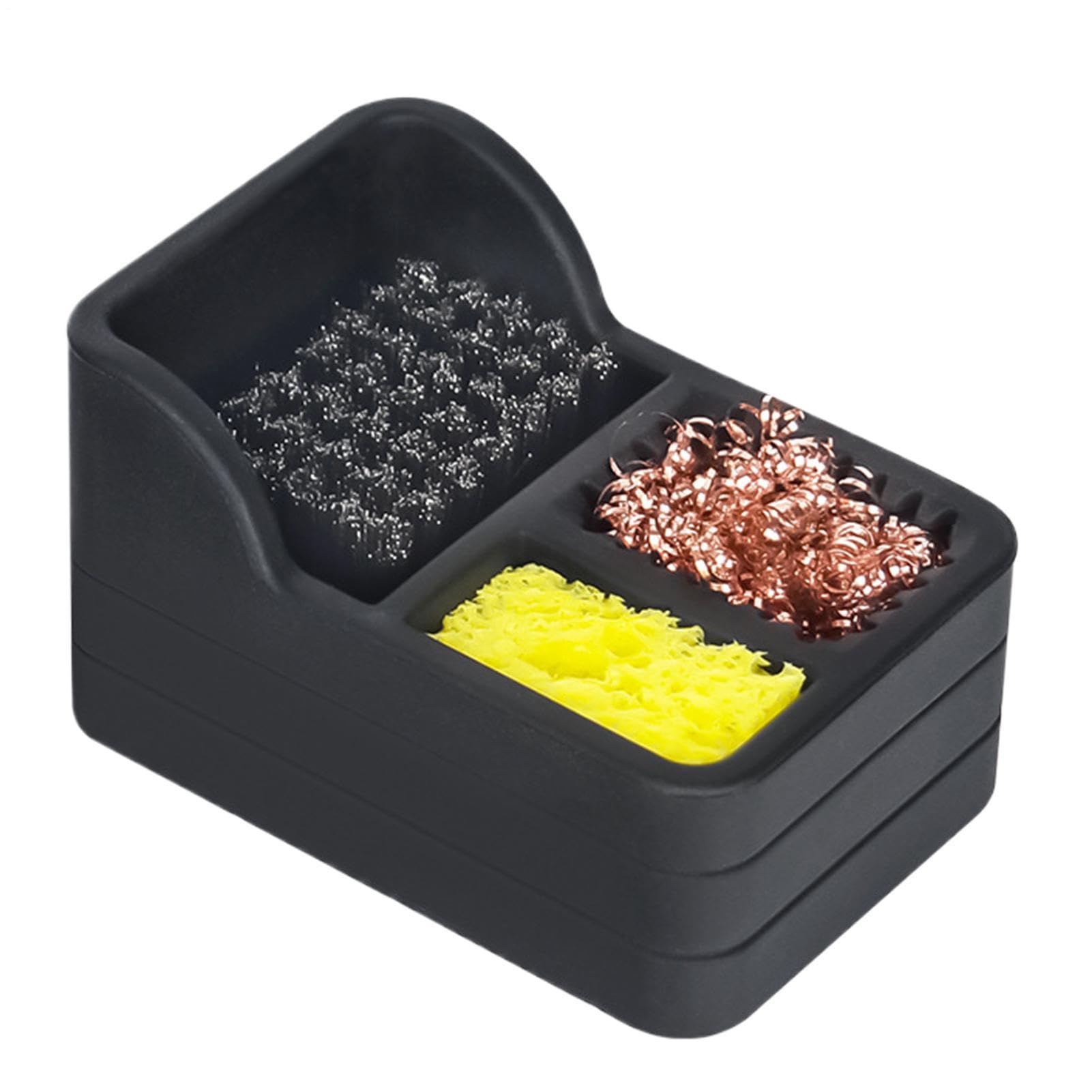 Laine de laiton à souder – Nettoyant portable pour pointes | Bobine en laiton avec brosse en acier, kit de nettoyage dense pour réparation électronique, outil de soudure pour projets d'artisanat