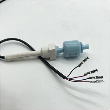 Ice Maker Accessories Blue 4-Wires Water Level Float Sensor,Compatible for Jinsong LAUD Snooker, A1000-WEC Ice Making Machine Replacement