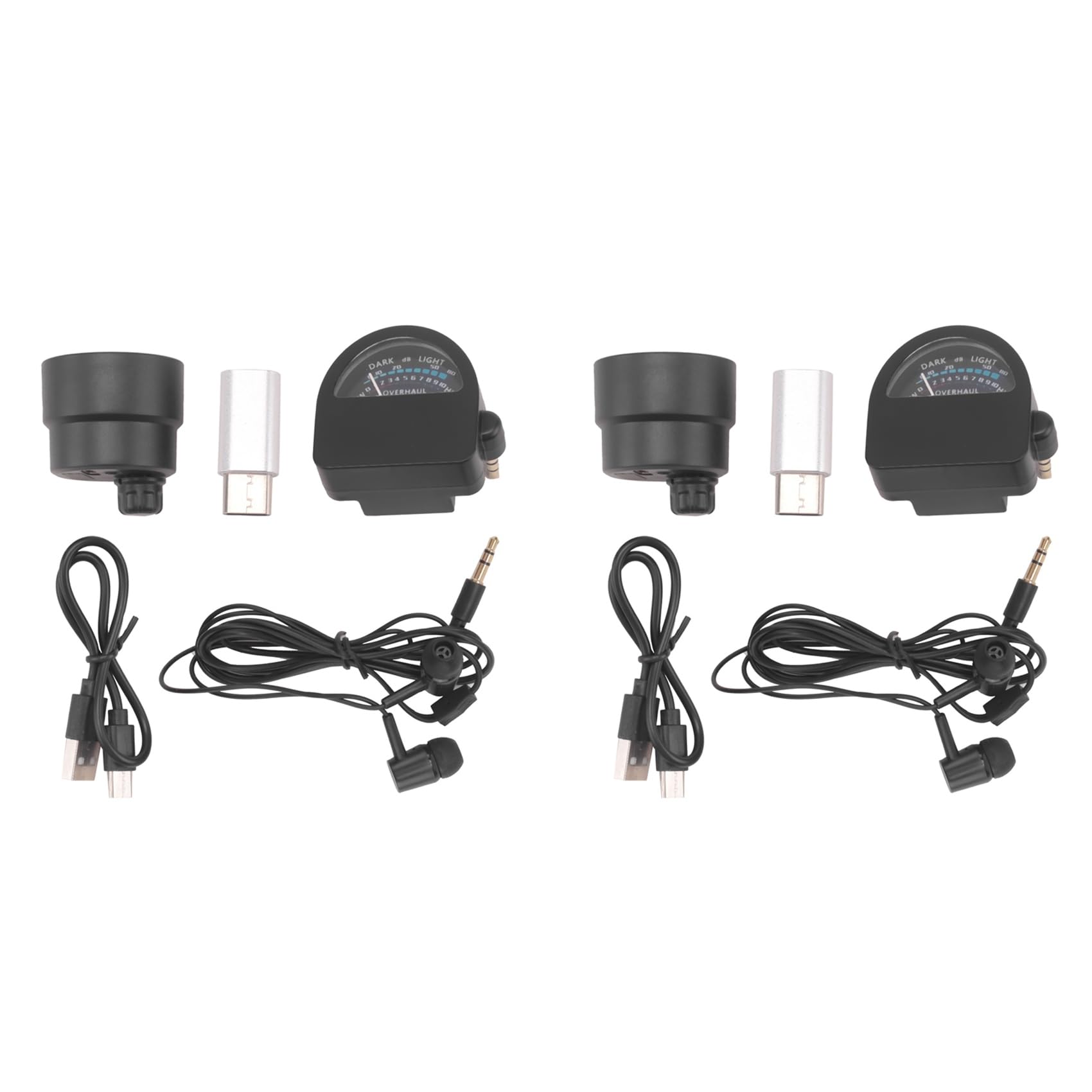 Ctrlzs 2X Wall Pipe Leak Detector Clear Sound Sensitive Water Leakage Device Underground Water Pipe Leakage Monitor For Home