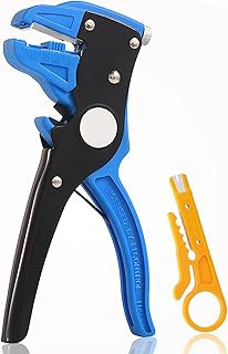 Vista Quick Stripper - 2 in 1 Automatic Wire Stripper and Cutter for Electronic and Automotive Repair, Eagle Nose Pliers (Blue 1PCS)