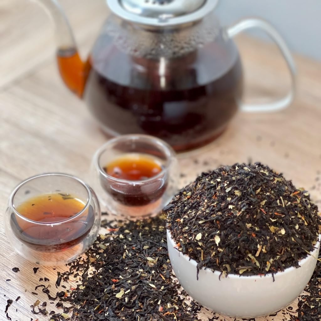 Golden Caramel Tea | Organic | Black Tea | True Leaf Tea | 4 oz
