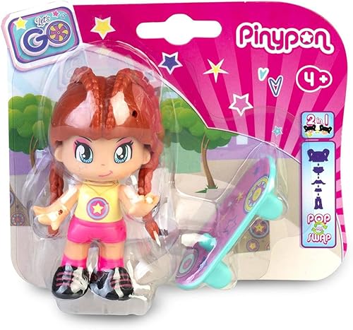 Pinypon Famosa Let's Go Skateboard and Skates (PNY30000)
