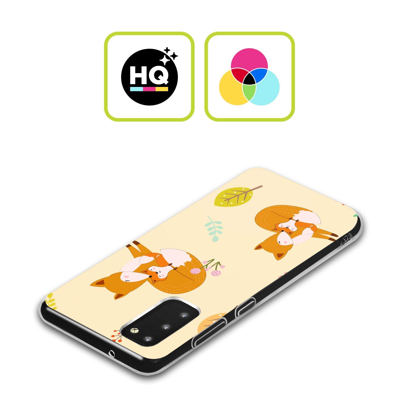 Head Case Designs Officially Licensed Haroulita Baby Deer Pattern Forest Gel Case [Military Grade Protection] Compatible with Samsung Galaxy A54 5G