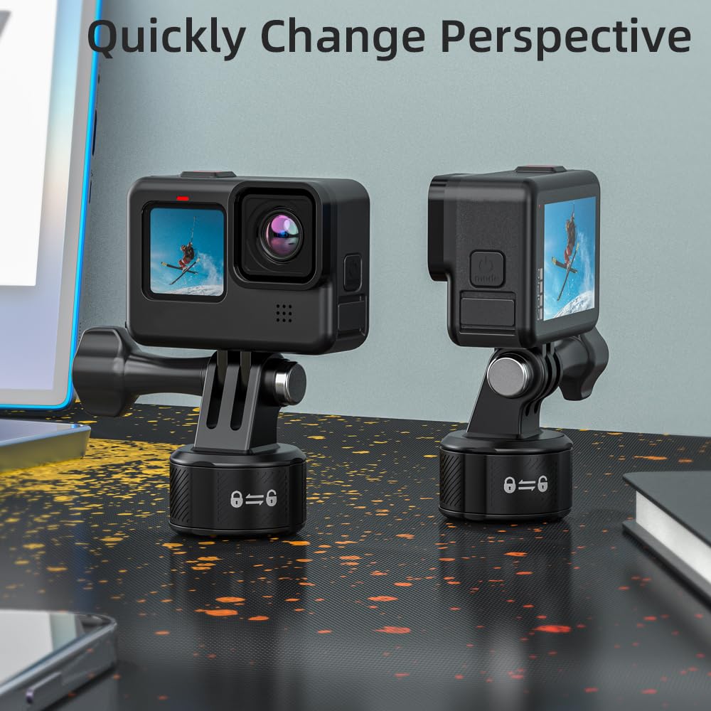 SUREWO Quick Release Base Mount für GoPro,Magnetische 1/4 Zoll 20