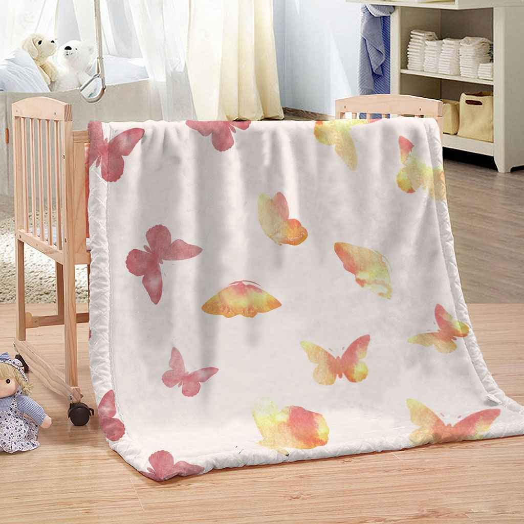 Couverture polaire flanelle microfibre 150x200 chaude et douce imprimé 3D