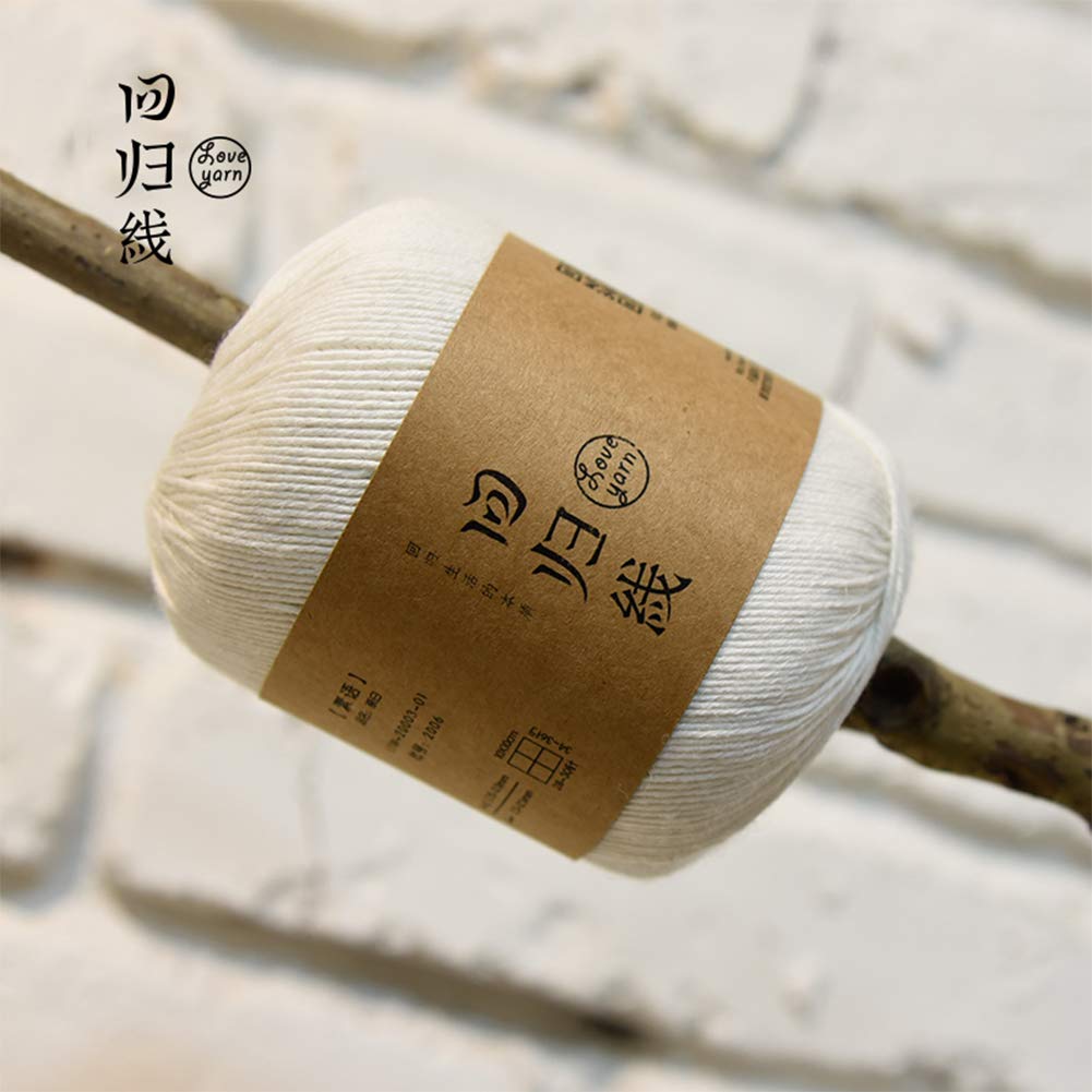 300G natürliche antibakterielle China-Hanf-Garn Bälle für das Stricken und Häkeln Schal Kleidung, Soft Skin Friendly, 1 mm dünnen Faden,03