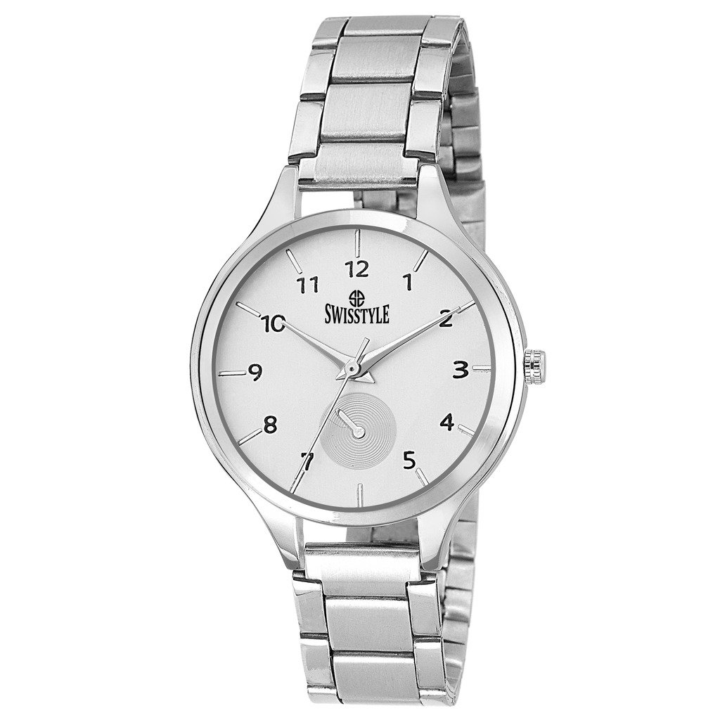 SWISSTYLE Charming Ladies Analog Watch-SS-LR628-WHT-CH (B0748CHRQK) Amazon Price History, Amazon Price Tracker