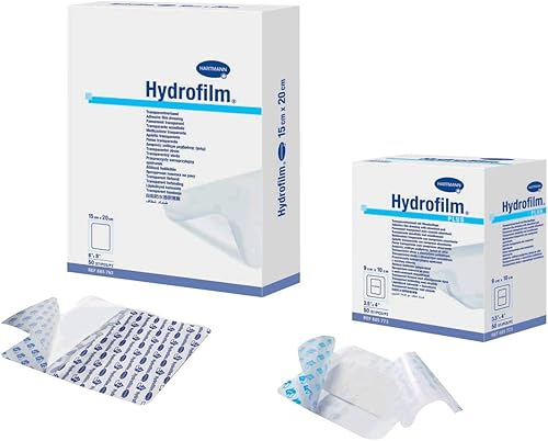 Hartmann-Conco Inc Ev685772 Hydrofilm Plus - Apósito de película transparente estándar 3-12" X 4", Hartmann-Conco Inc - Caja 5