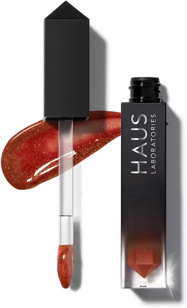 Haus LaboratoriesBy Lady Gaga: LE RIOT LIP GLOSS | High-Shine, Lightweight Lip Gloss Available in 31 Colors, Shimmer & Sparkle, Comfortable Wear, Vegan & Cruelty-Free
