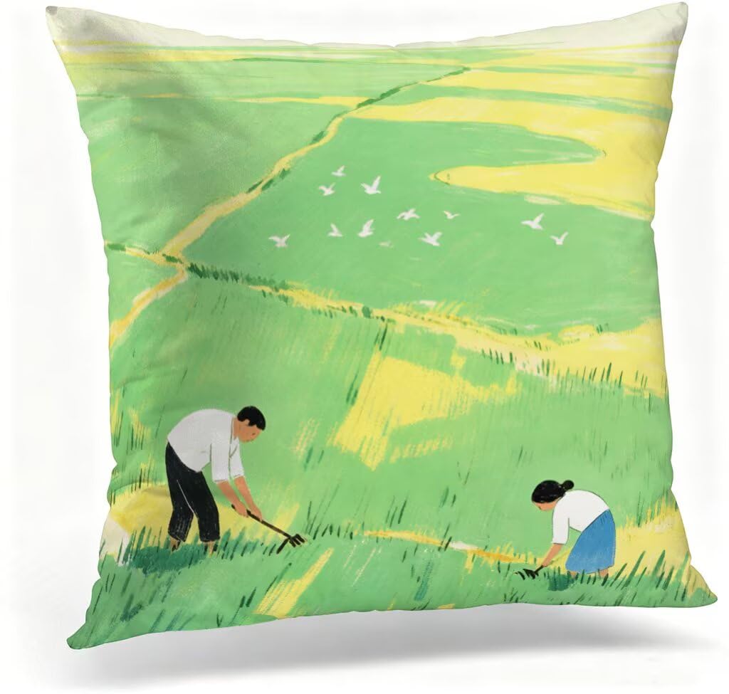 Coussin canapé 60x60 extérieur vert sauge grand coussin chaise lin