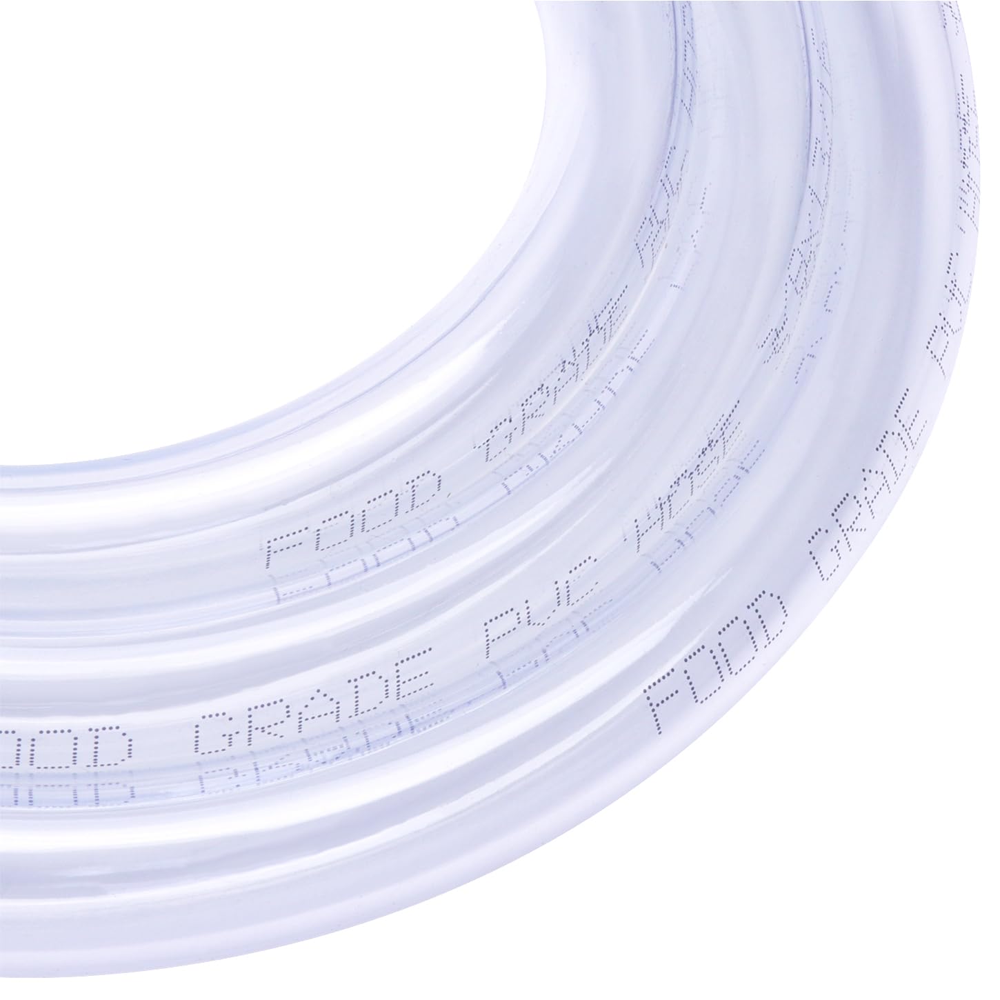 DERNORD PVC Tubing 5/8"ID X 13/16"OD Flexible Clear Vinyl Hose 5 Feet photo 5