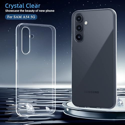 Miniatura 6 de X-level Funda para Samsung Galaxy A54 5G Slim Fit Soft TPU Super Ultra Thin Guardian Series A54 5G cubierta trasera de teléfono protector ligero