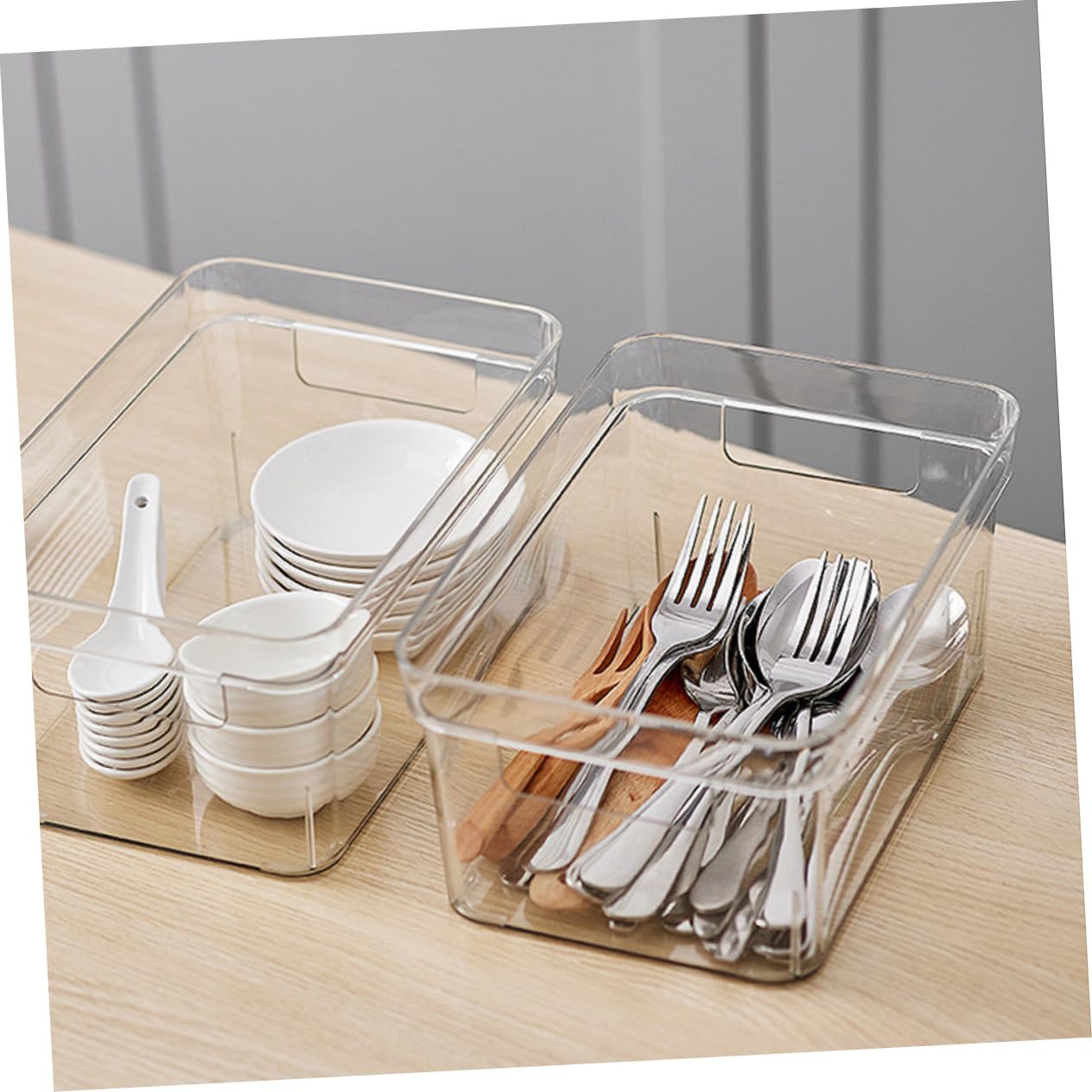 TOPBATHY Transparente Aufbewahrungsbox mit Deckel für Junge Mädchen Spielzeugaufbewahrungsbox zum Organisieren Kunststoffbox für Bausteine und Kleinteile