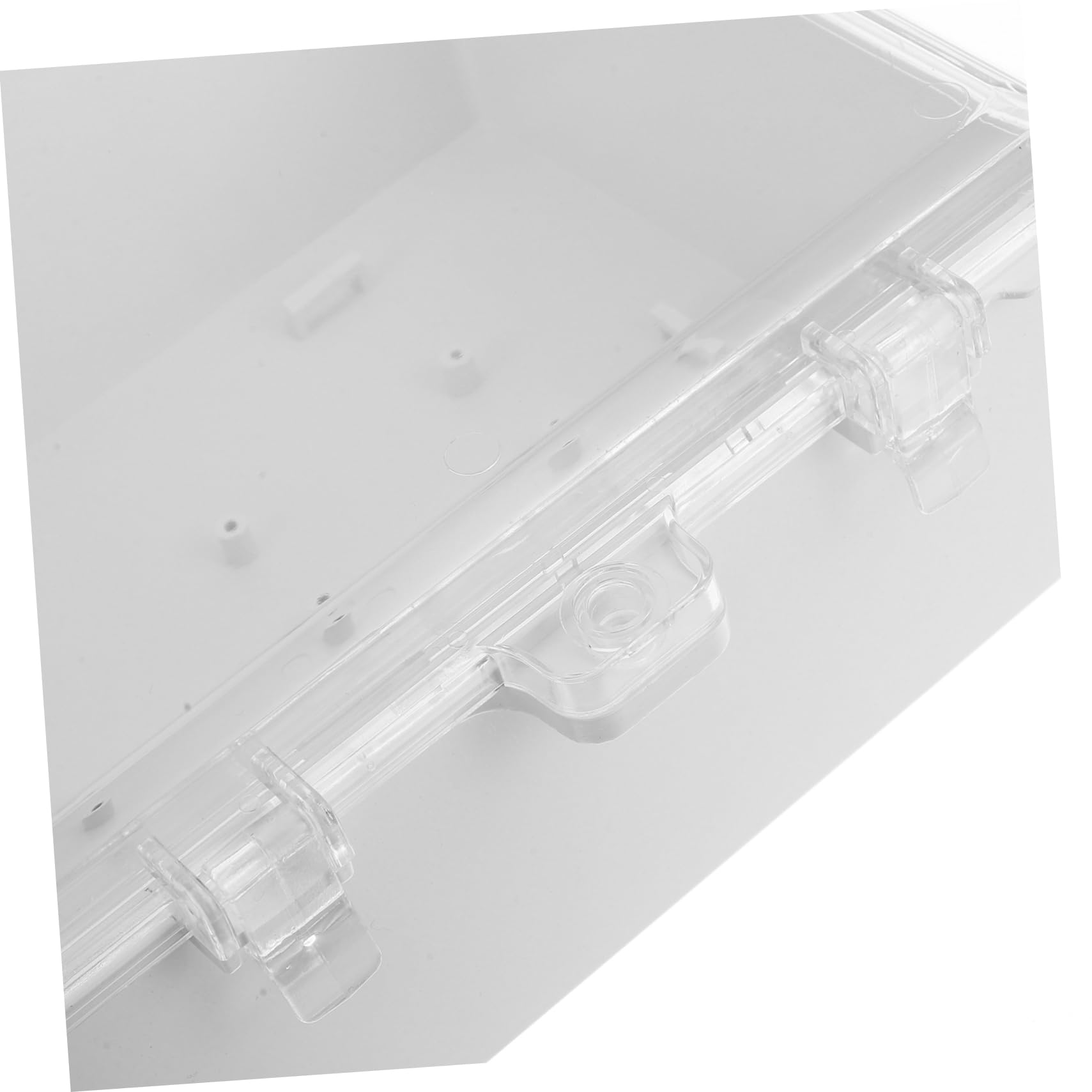 Scatola Installazione Facile e Pannello Trasparente Ip65 di Derivazione Stagna in Abs Bianco Manutenzione Semplice per Collegamenti Elettrici Esterni