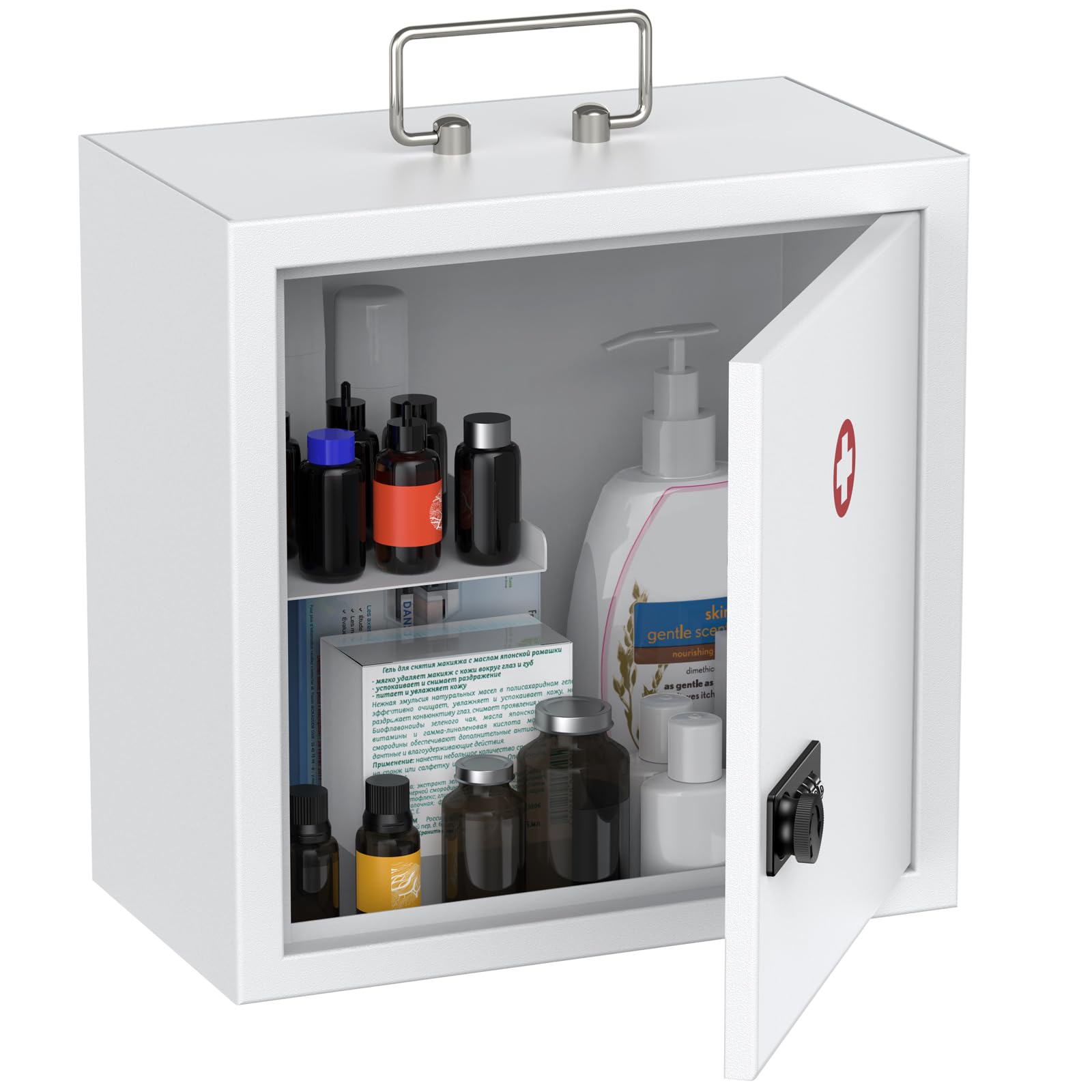 Amazon.com: Uniclife Wall Mount Medicine Cabinet with Combination