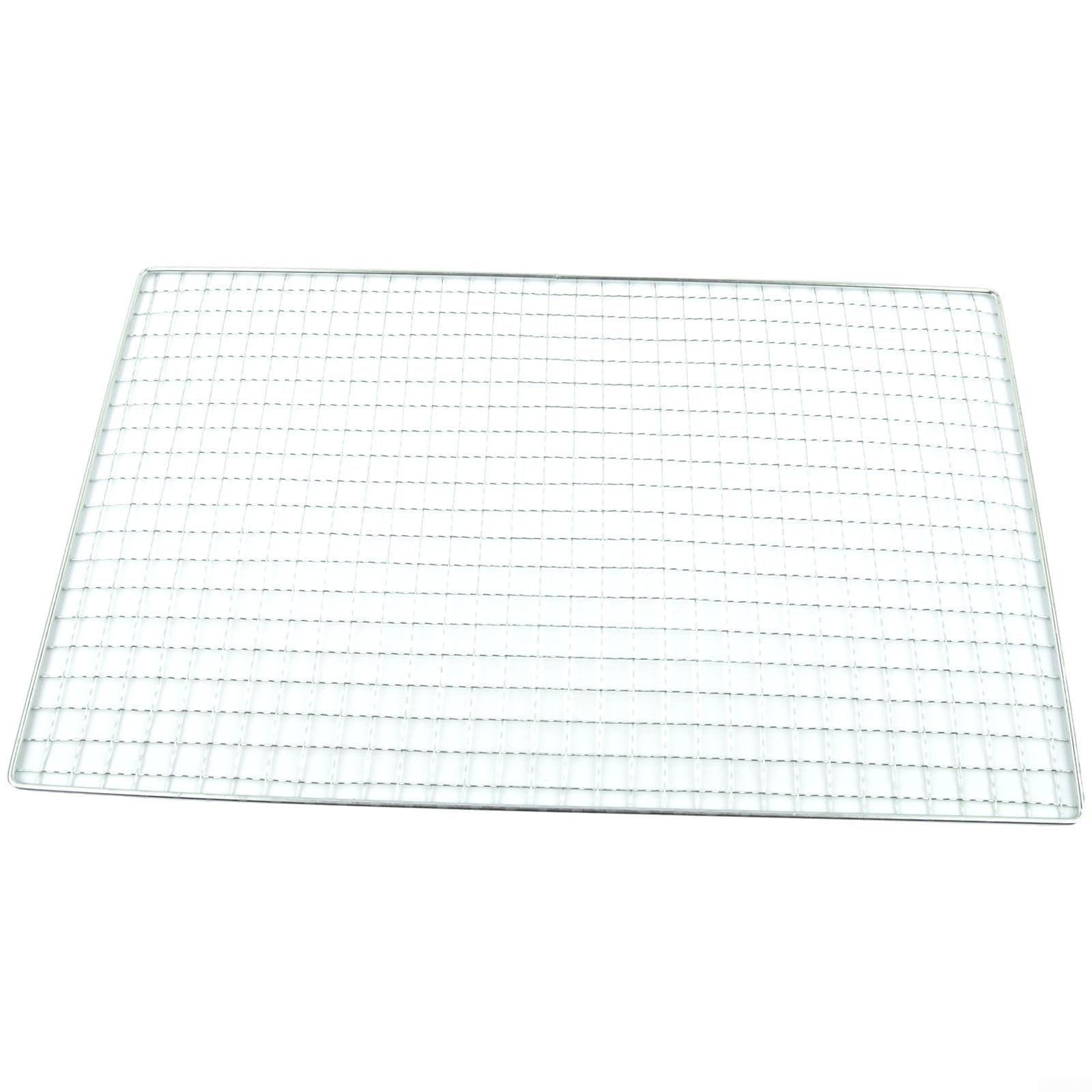 Rejilla para barbacoa, hierro galvanizado para una distribución uniforme del calor, ideal para barbacoas de fogata