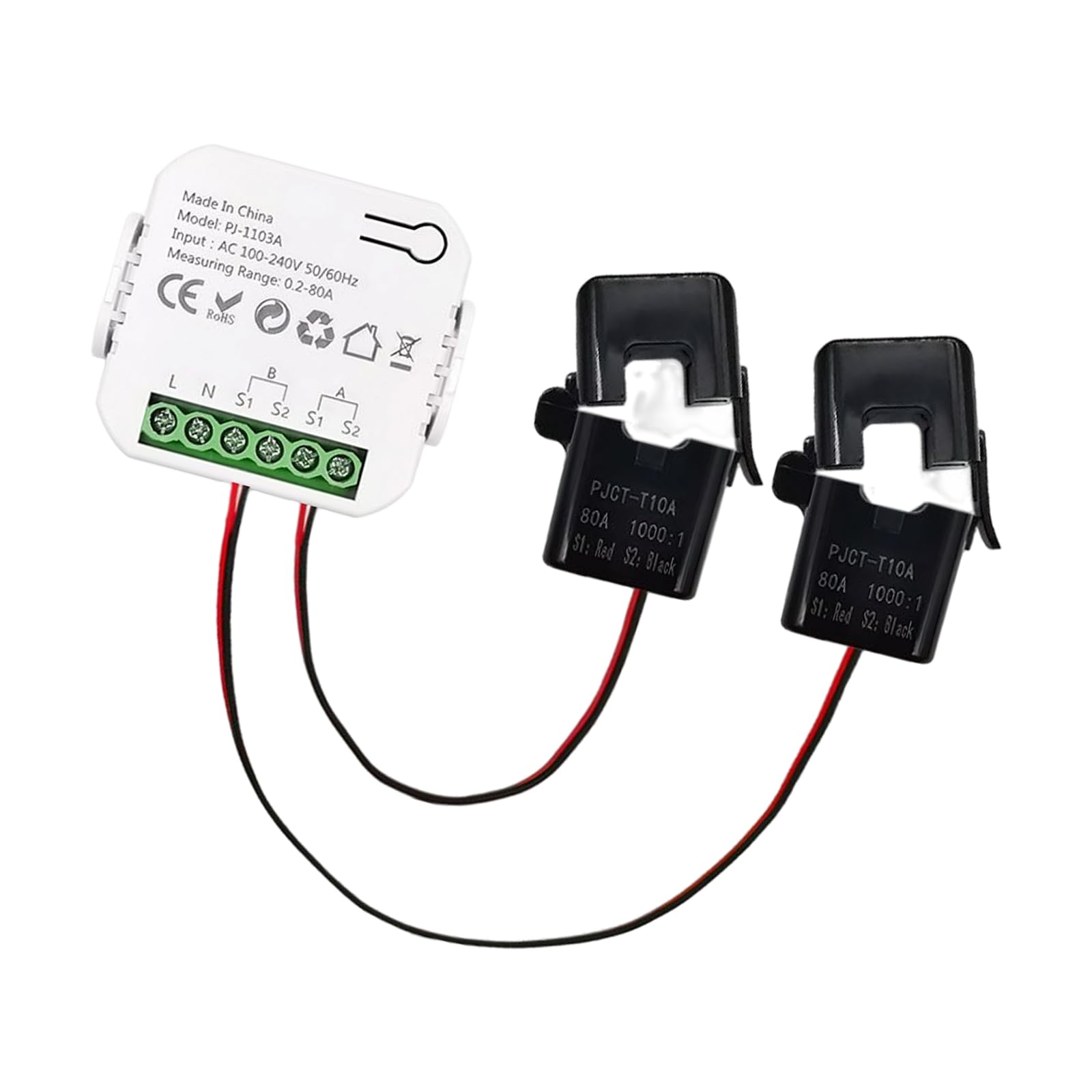 Toltages d'alimentation stables : moniteur de compteur courant