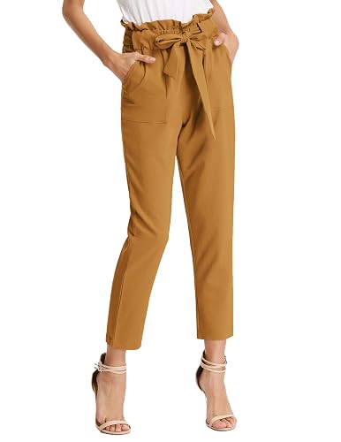 GRACE KARIN Women Work Pants, High Waist Dressy Trousers Business