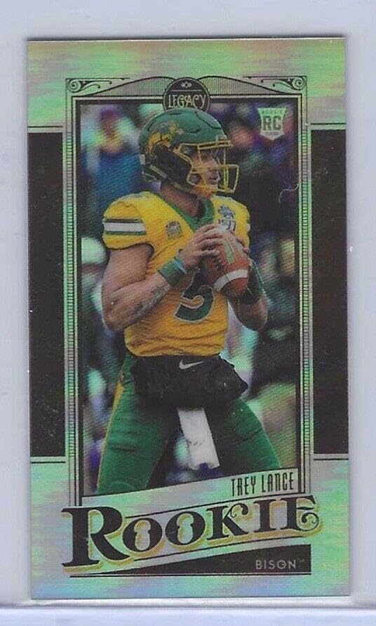 Trey Lance 2021 Panini Legacy Silver Prizm Mini Rc #144 - Football Cards