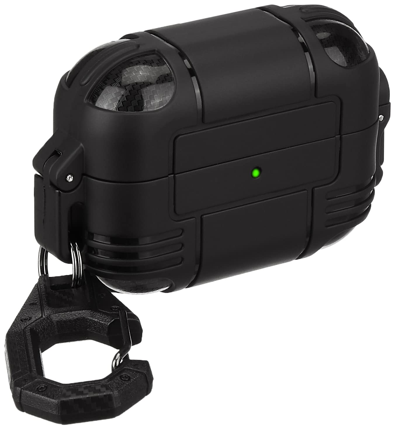 Amazon Basics Tough Rugged Shockproof with Lock Cover Case Compatible with AirPods Pro 2 / AirPods Pro GEN-2 (2022) offers donot miss