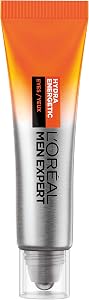 L’Oréal Men Expert – Roll-On Anti-Cernes & Anti-Poches pour Homme – Hydrate & illumine – Concentré en Vitamine C & Caféine – Usage Quotidien – Hydra Energetic – 10 ml