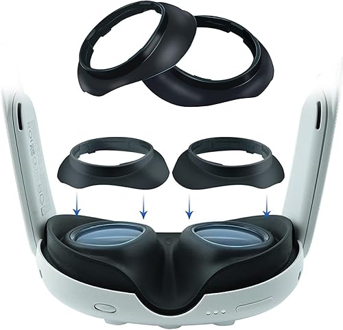 Miniatura 2 de Lens Protector Accessories Glasses Spacer Anti-Scratch Ring Prevent Myopia Glasses from Scratching Compatible with OculusMeta Quest3