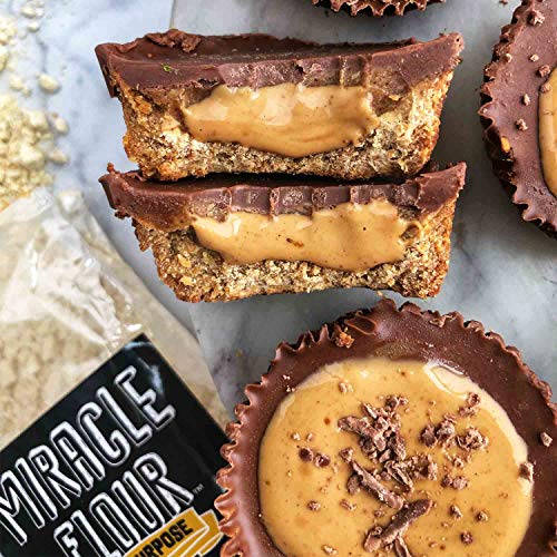 100% Sweet Lupin Flour, Non-Gmo, All Purpose, Gluten Free, Vegan, Plant Protein, Low Carb Flour, Keto-Friendly, High Protein, Miracle Flour (1 Pack) #TOP4