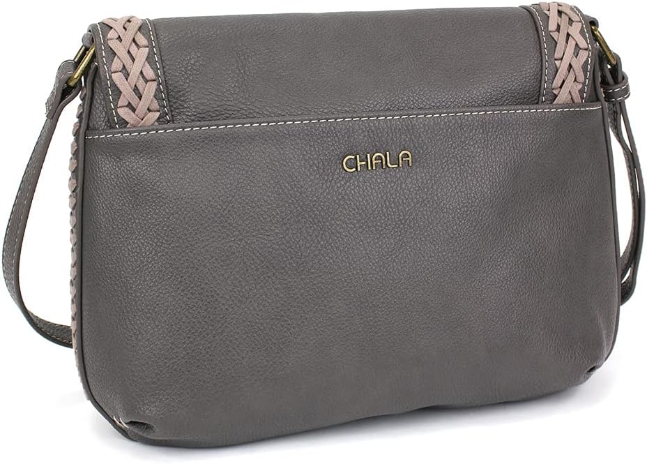 CHALA Braided Boho Crossbody - Charms Cross+FAITH - Ink