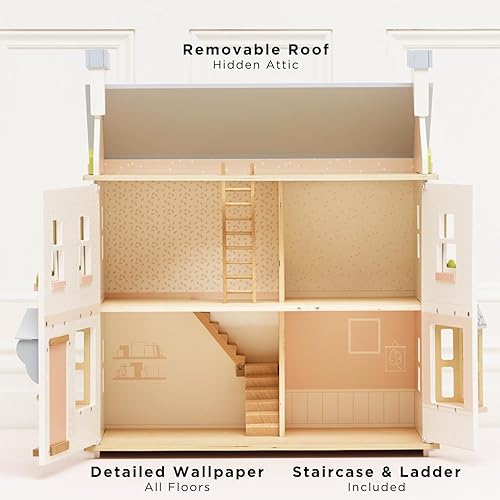 Miniatura 3 de Le Toy Van Daisylane Collection Bluebird - Juego de muebles y casa de muñecas de madera