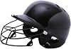 Baseball Hitting Headset with Softball Casque Facemask Guard for Tournament Match