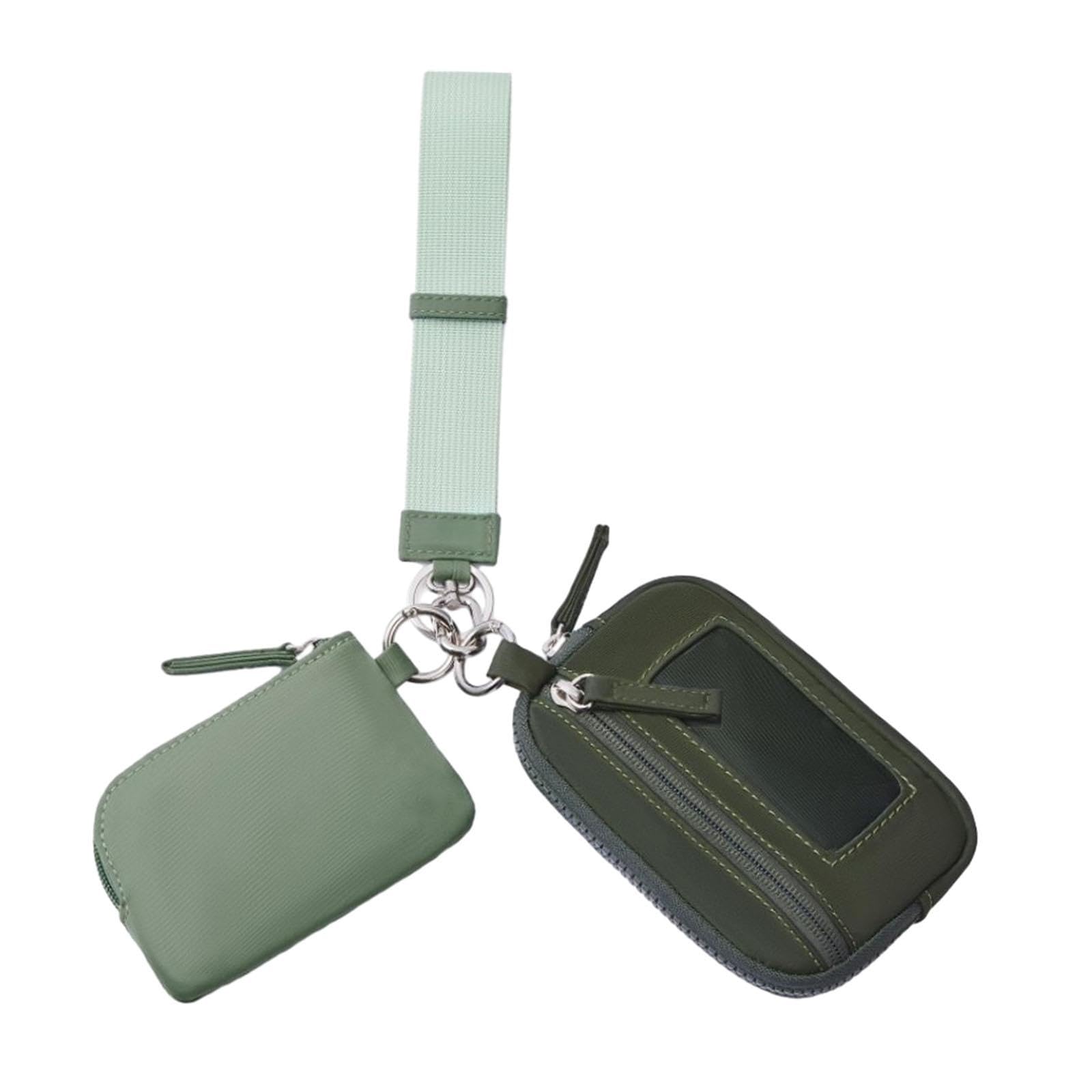 Enakshi Keychain Wristlet Wallet Waterproof Bag Purse for Dating Camping Backpacking Green|Clothing Shoes & Accessories|Womens Accessories|Wallets|Package Includes:1 Keychain Wristlet Wallet-image-32