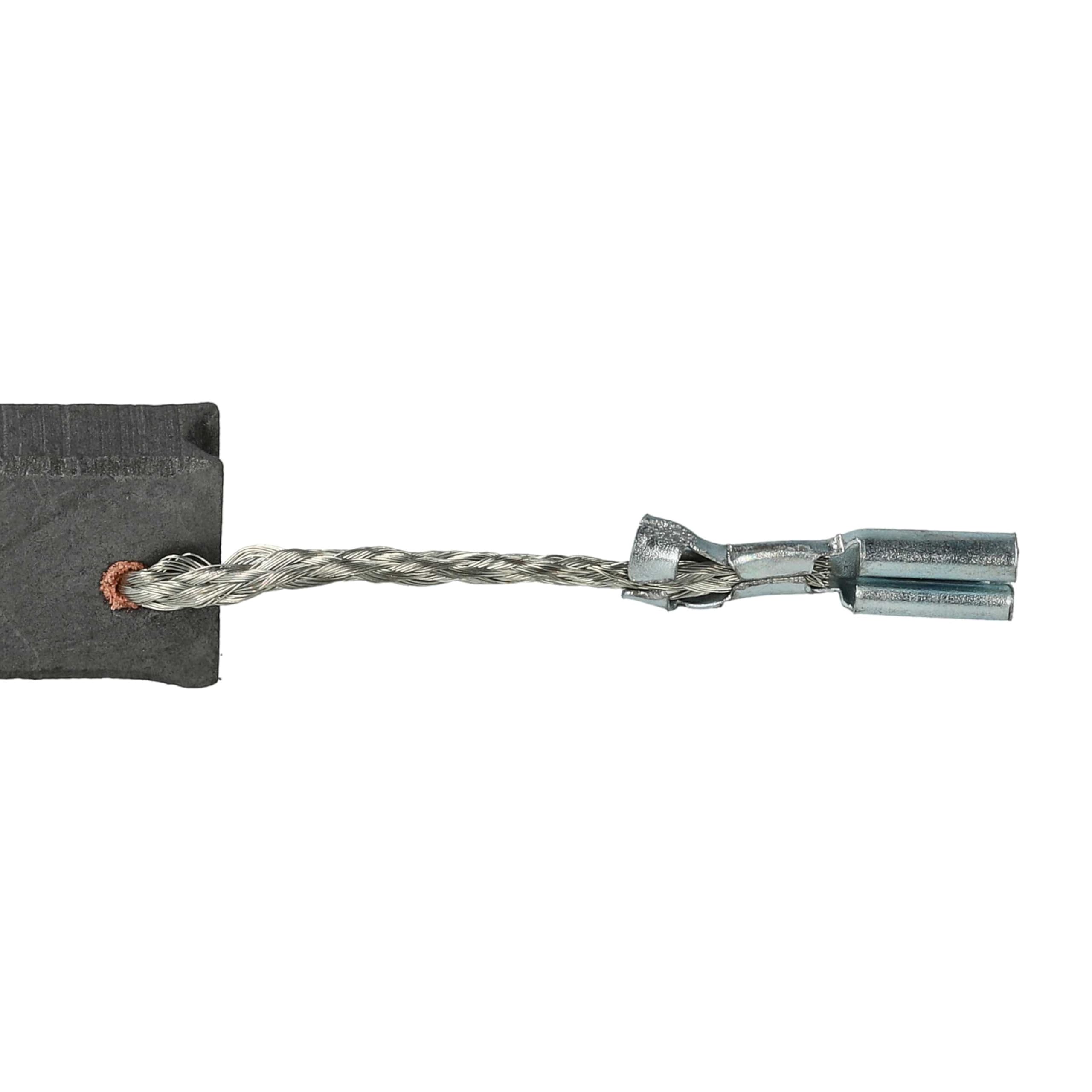 Vhbw 2x Balais De Charbon 6 X 10 X 17 Mm Compatible Avec Bosch GWS 17