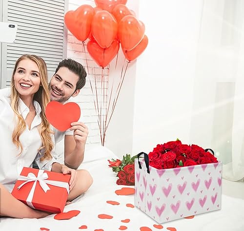 Miniatura 103 de HIYAGON Cesta de almacenamiento para niños, cesta de regalo para bebé, cesta de regalo, cesta organizadora de juguetes lindos, caja rectangular