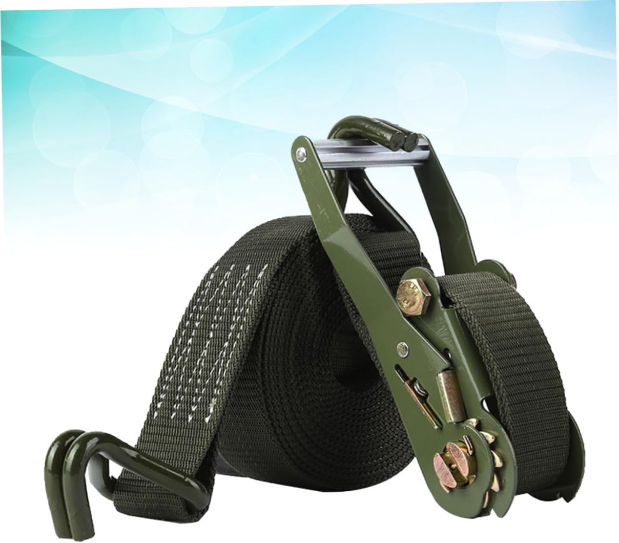 Wide Tie Down Straps Set Retractable Ratchet Straps Buckle Fit for Vehicles Secure Cargo Motorcycle